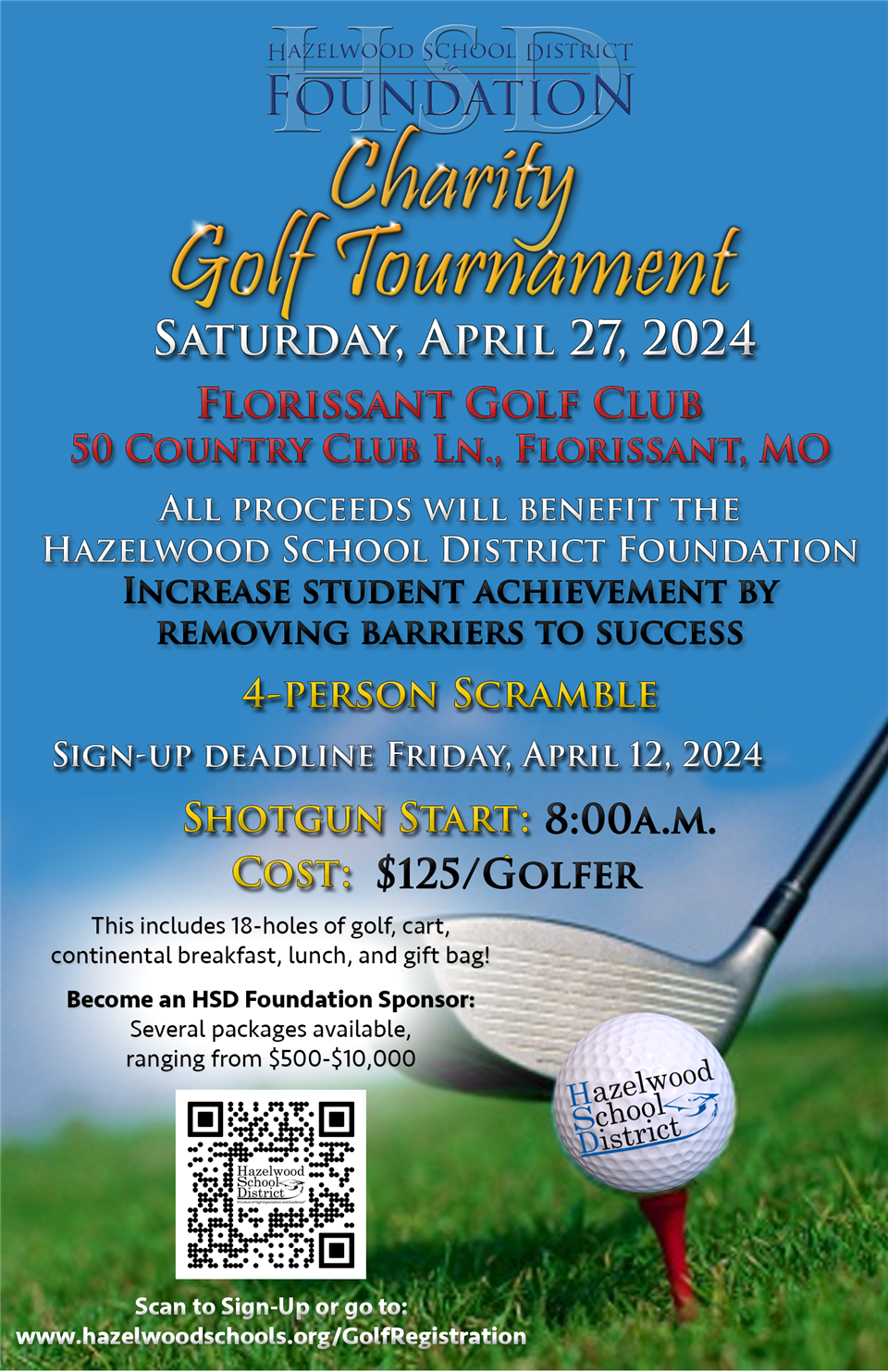 HSD Charity Golf Tournament 2024